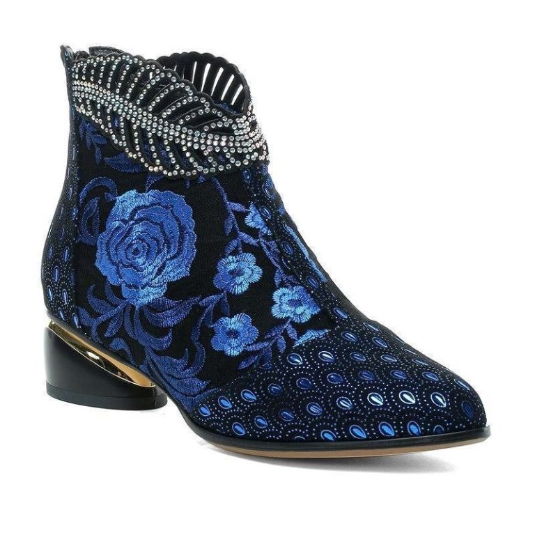 Botas Cowboy Bordadas para Mujer | Casa De Los Cuadros