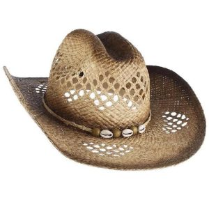 Sombrero de paja campestre para mujer